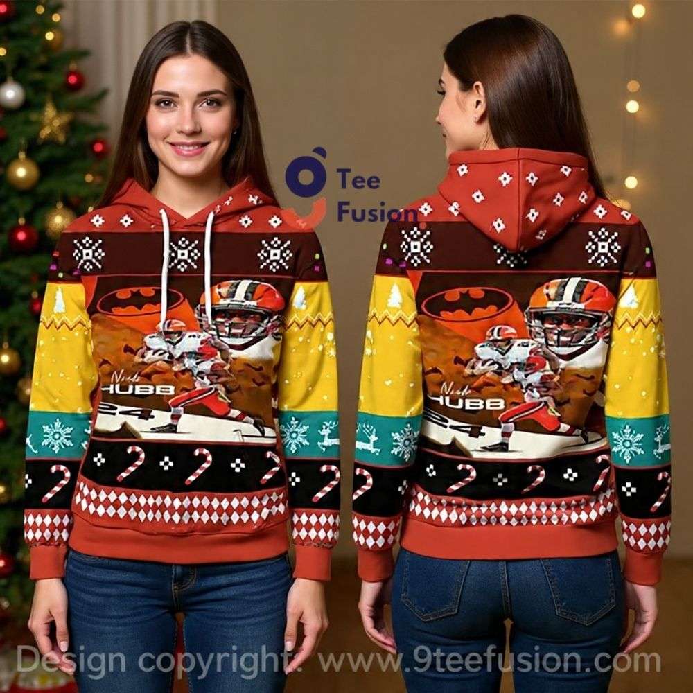 Limited Cleveland Browns Nick Chubb 3D Hoodie Fan Gifts Limited Cleveland Browns Nick Chubb 3D Hoodie Fan Gifts