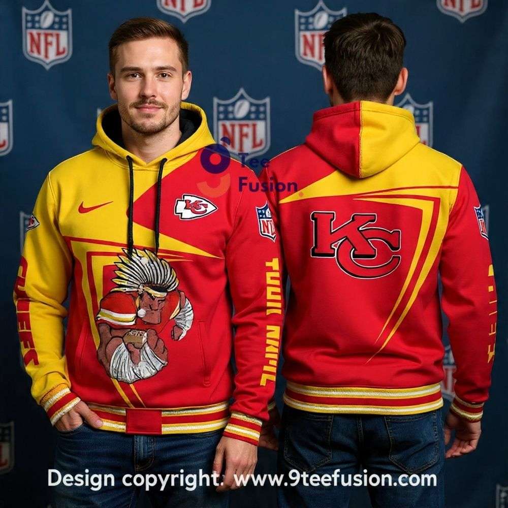 Native American Kansas City Chiefs Football Game Day 3D Hoodie