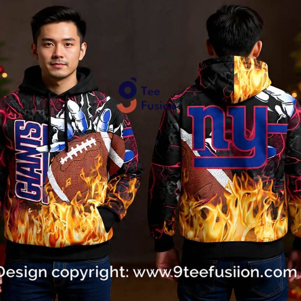 Ny New York Giant Fire Game Day 2026 3D Hoodie For Sport Fan