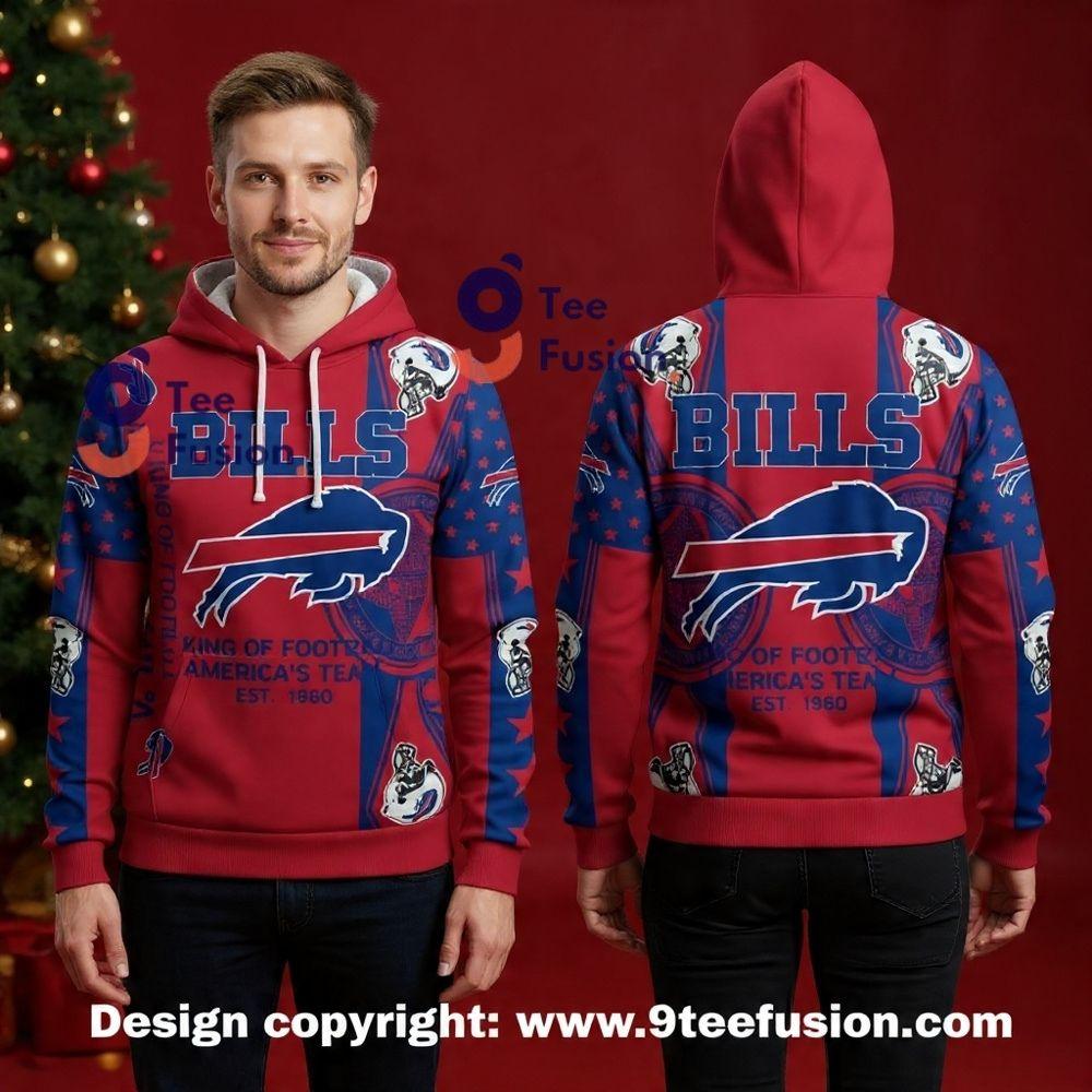 Buffalo Bills Football Nfl 2026 3D Hoodie Christmas Gifts