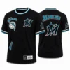 miami-marlins-black-wool-leather-varsity-t-shirt-3 miami-marlins-black-wool-leather-varsity-t-shirt-3
