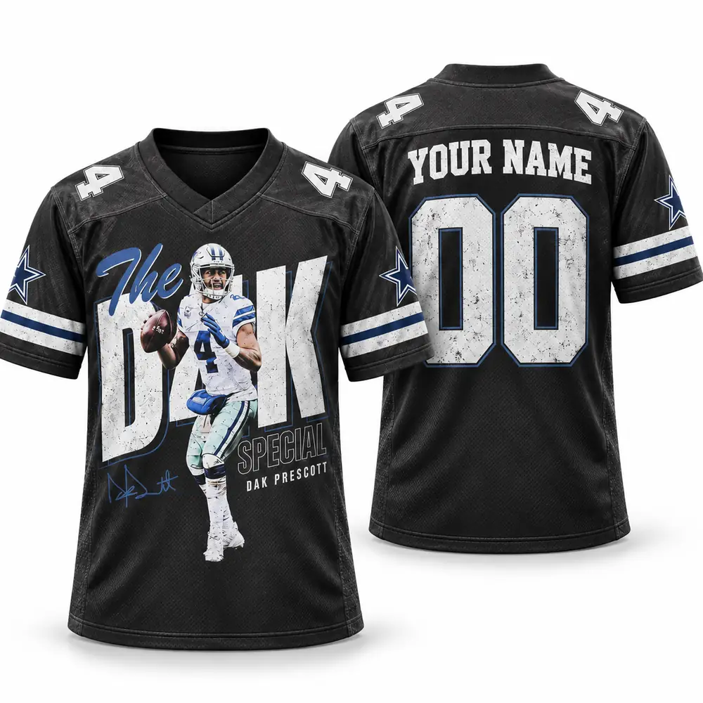 Dallas Cowboys Dak Prescott Personalized The Dak Special Football Jerseys — Main Image Dallas Cowboys Dak Prescott Personalized The Dak Special Football Jerseys — Main Image